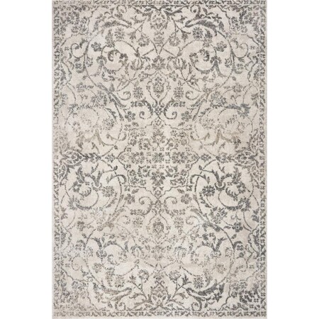 Palacedesigns 5 ft. 3 in. x 7 ft. 7 in. Polypropylene Ivory Area Rug PA2476045